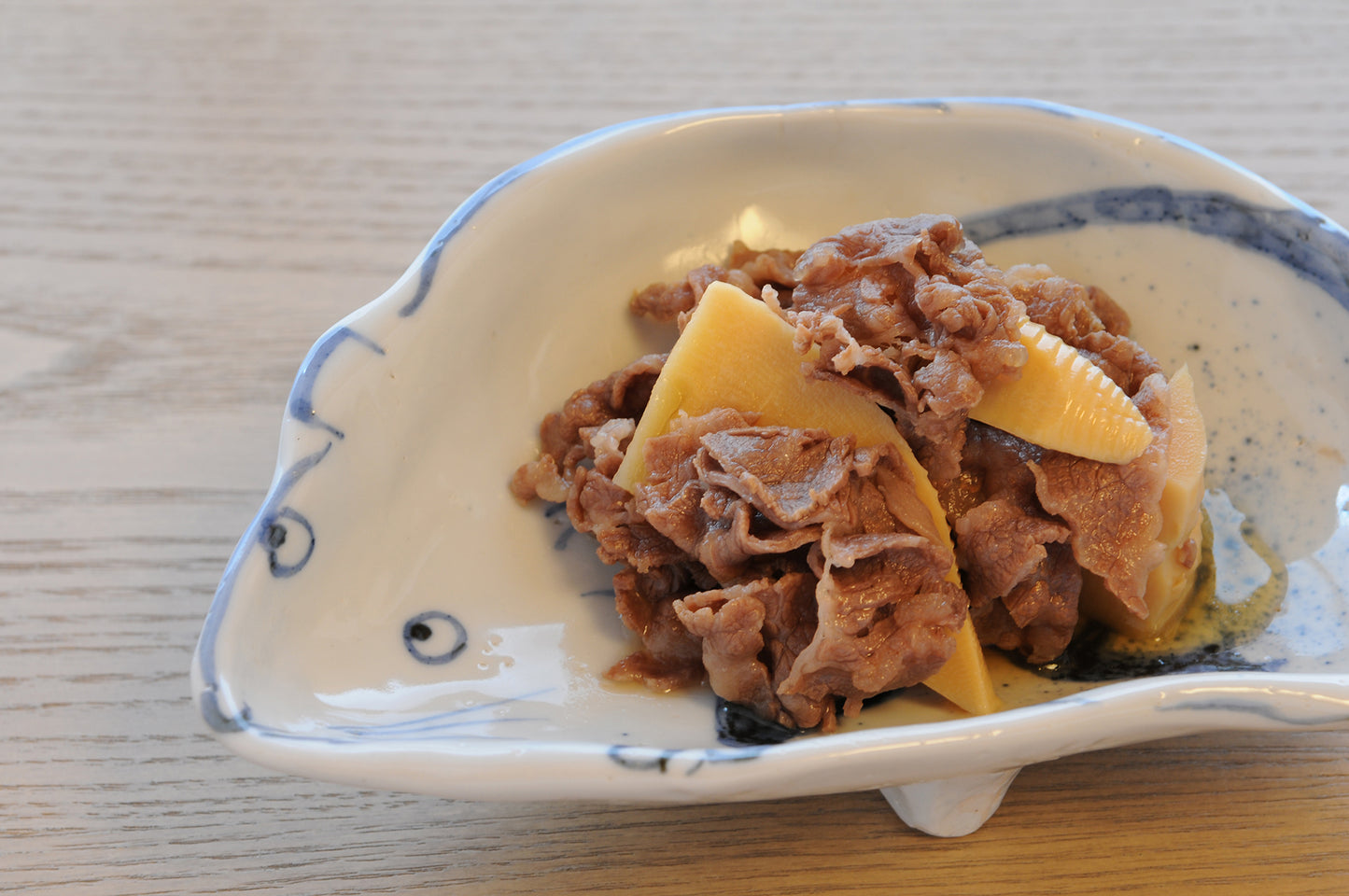 牛肉と季節野菜のしぐれ煮
